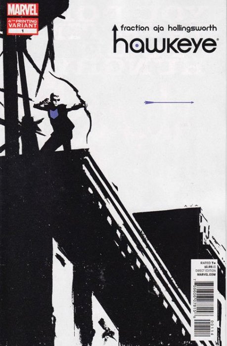 Hawkeye no. 1 (2012) (2nd Printing Variant) - Used
