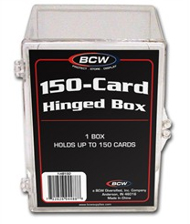150-Card Hinged Box