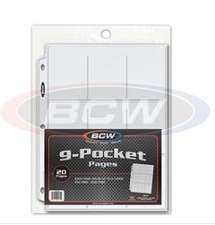 Pro 9-Pocket Page (20 Ct. Pack)