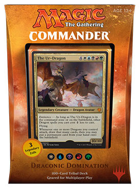 Magic the Gathering: Commander 2017: Draconic Domination (5-Color)