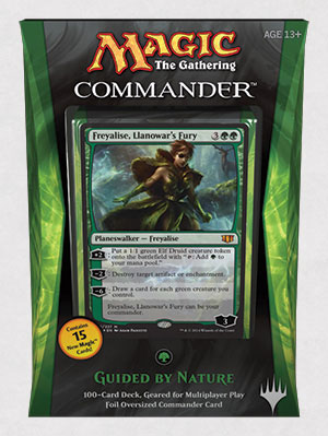 Magic the Gathering: Commander 2014: Guided by Nature (Green)