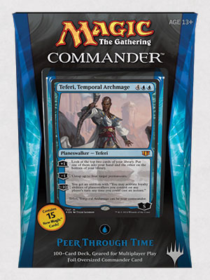 Magic the Gathering: Commander 2014: Peer Through Time (Blue)