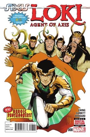 Loki Agent of Asgard no. 8 (Axis)
