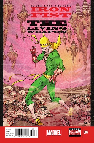 Iron Fist the living weapon no. 7