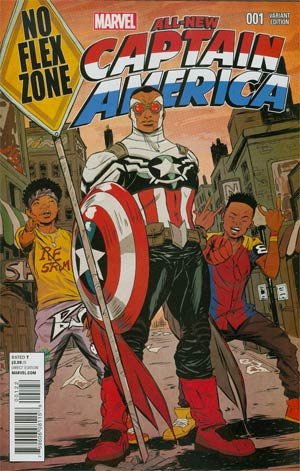All New Captain America no. 1 Interscope Variant