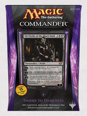 Magic the Gathering: Commander 2014: Sworn to Darkness (Black)