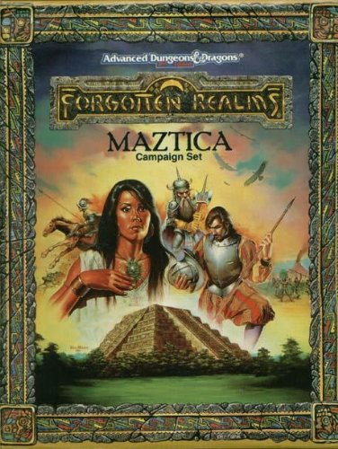 Dungeons and Dragons 2nd ed: Forgotten Realms: Maztica Campaign Set - Used