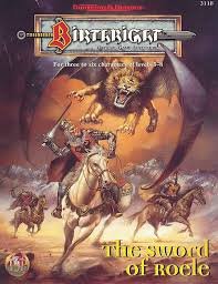 Dungeons and Dragons 2nd ed: Birthright: The Sword of Roele - Used