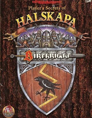Dungeons and Dragons 2nd ed: Birthright: Players Secrets of Halskapa - Used