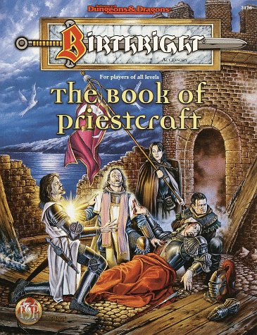 Dungeons and Dragons 2nd ed: Birthright: The Book of Priestcraft - Used