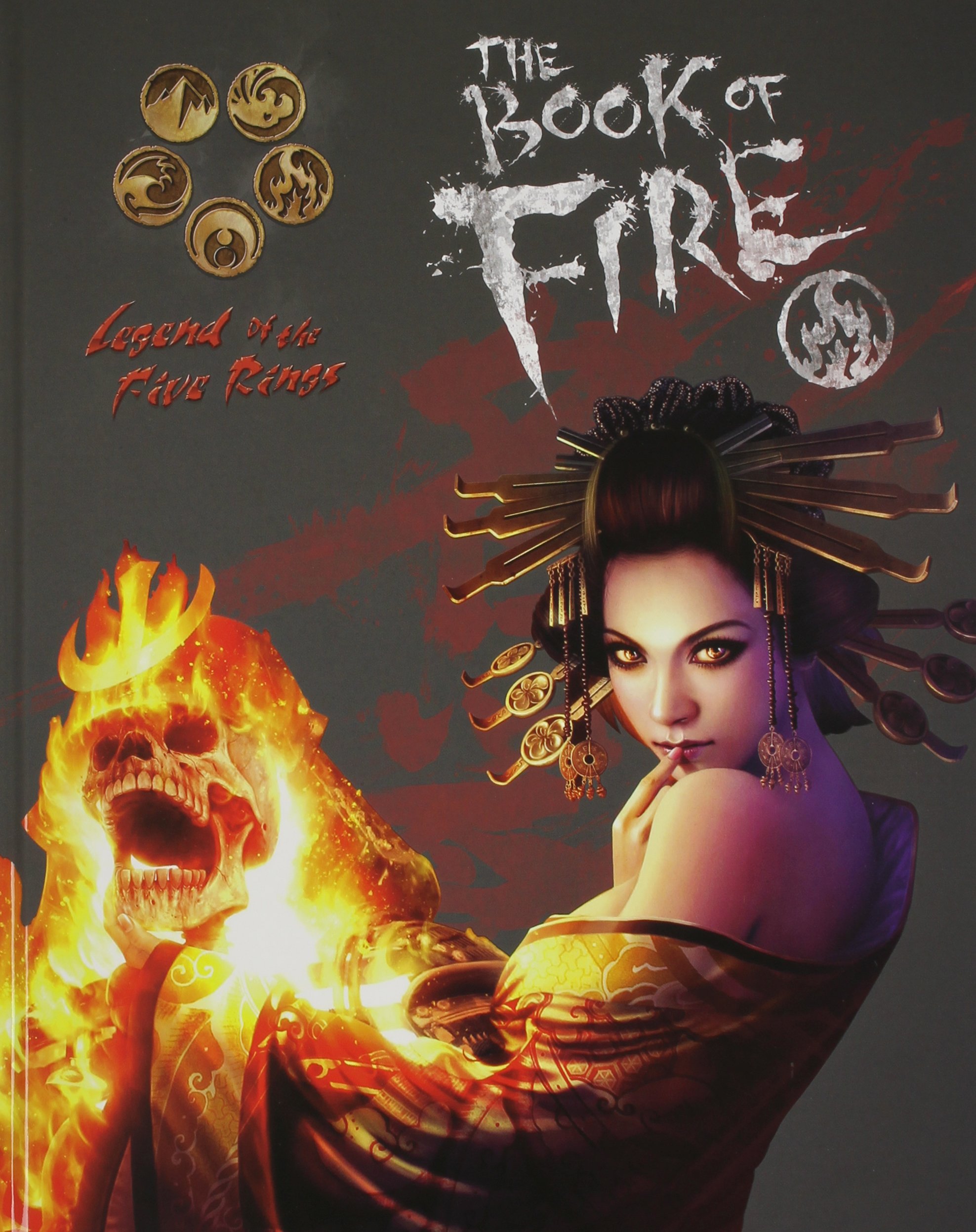 Legend of the Five Rings 4th ed: The Book of Fire HC - Used