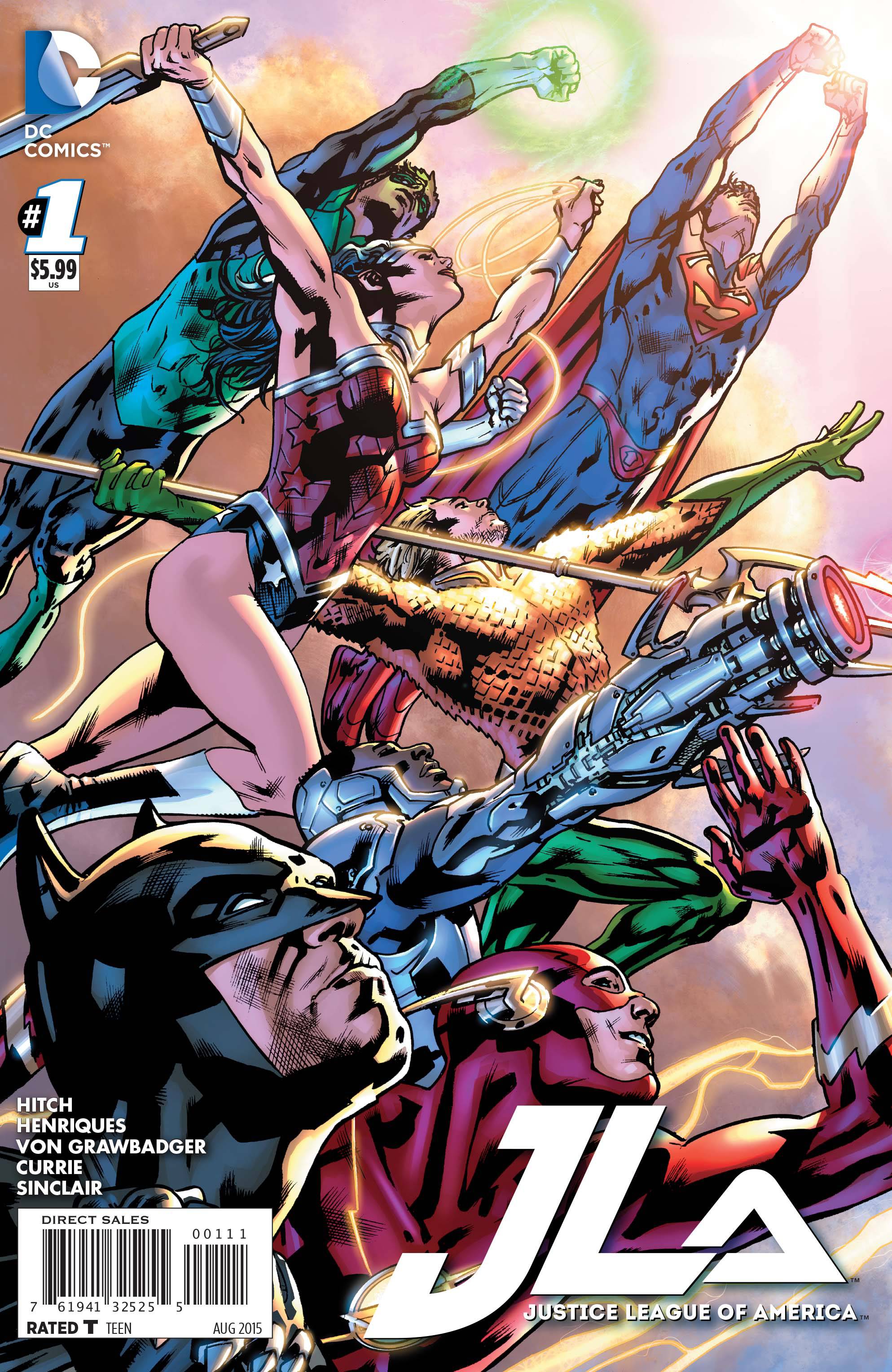 Justice League of America no. 1 (2015 Series)