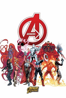 Avengers Now by Pichelli Poster (24 in x 36 in) Poster Boarded