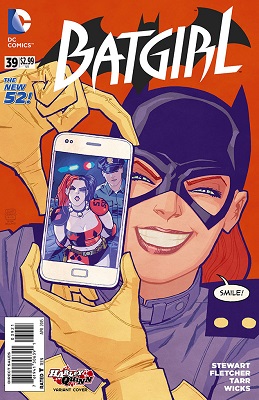 Batgirl no. 39 Harley Quinn Cover