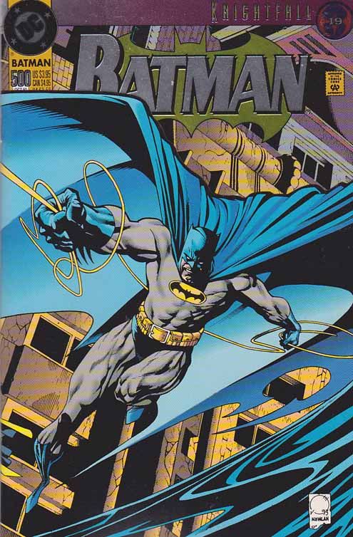 Batman (1940) no. 500: Knightfall (Collectors Edition) - Used