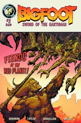 Bigfoot: Sword of the Earthman no. 2 (2 of 6) (2015 Series)