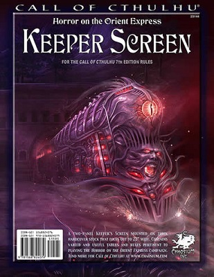 Call of Cthulhu: Horror on The Oriental Express Keeper Screen
