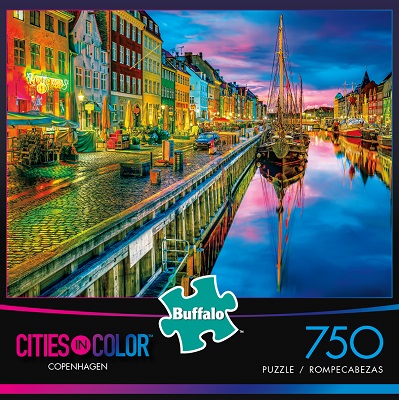 Cities In Color: Copenhagen Puzzle (750 Pieces)