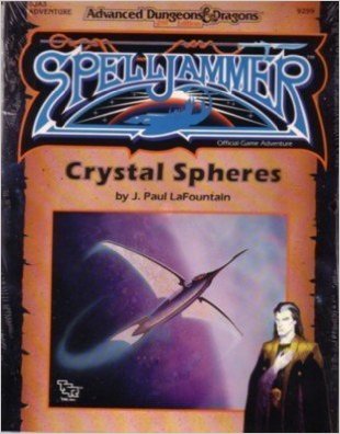 Dungeons and Dragons 2nd ed: Spelljammer: Crystal Spheres - 9299