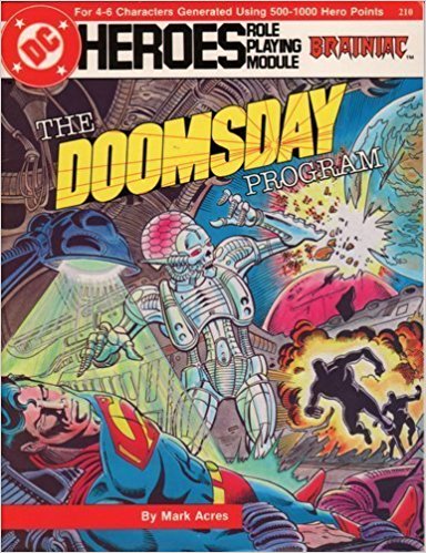 DC Heroes Role Playing: The Doomsday Program - Used