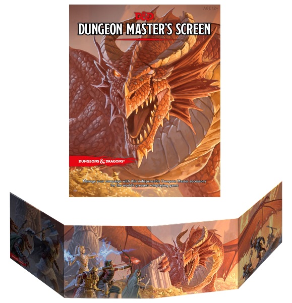Dungeons and Dragons 5th Ed: Dungeon Masters Screen - Used