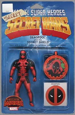 Deadpool: Secret Secret Wars no. 1 (1 of 4) (Action Figure Variant)