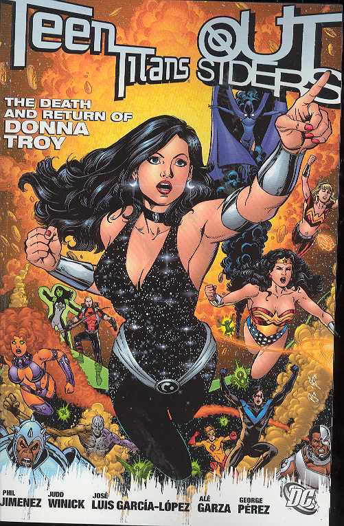 Teen Titans/Outsiders: the Death and Return of Donna Troy TP - Used