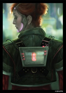 Android Netrunner: Art Sleeves: Deep Red: ADS02