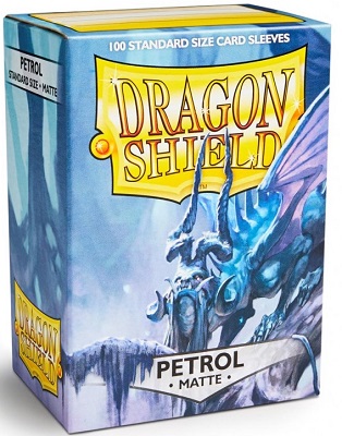 Sleeves: Dragon Shield: Matte Petrol: 100 Sleeves