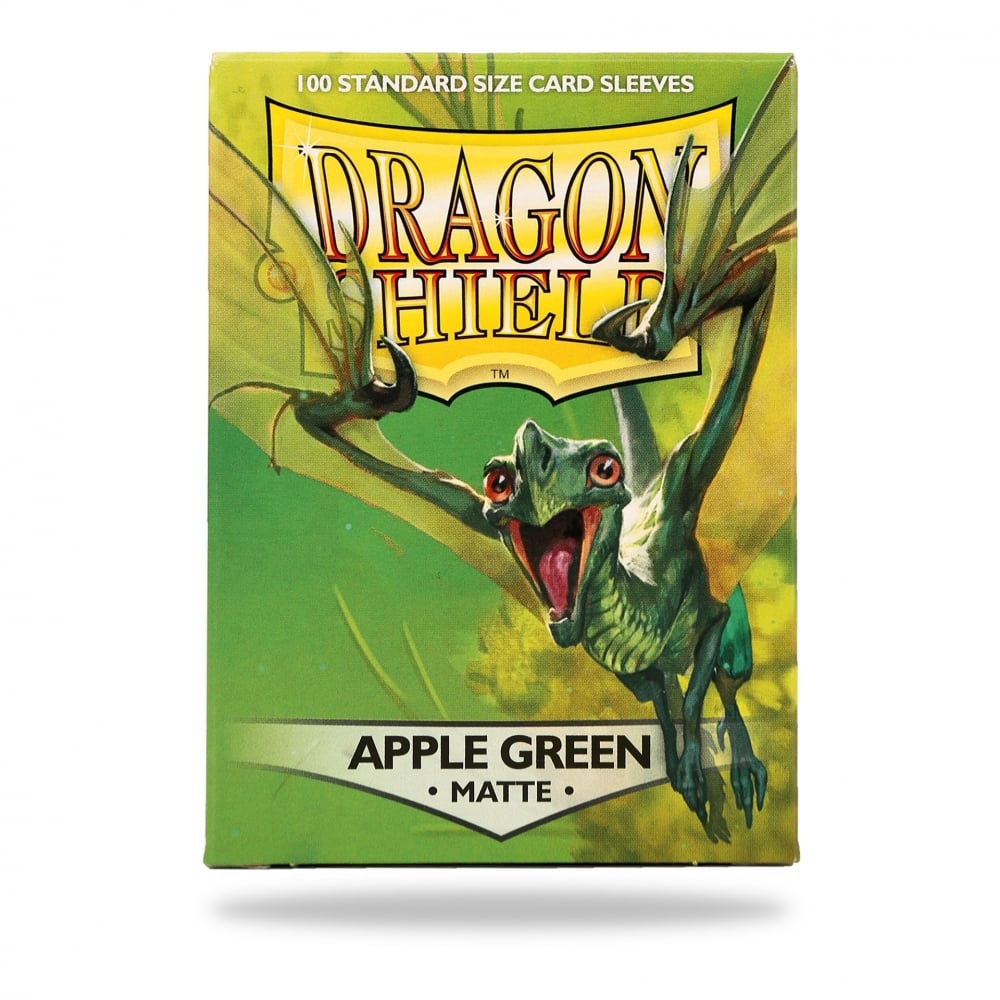 Sleeves: Dragon Shield: Matte Apple Green: 100 Sleeves