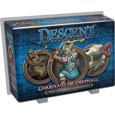 Descent: Journeys in the Dark 2nd ed: Guardians of Deephall Hero and Monster Collection