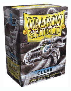 Sleeves: Dragon Shield: Clear: 100 Sleeves