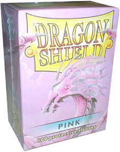 Sleeves: Dragon Shield: Pink: 100 Sleeves