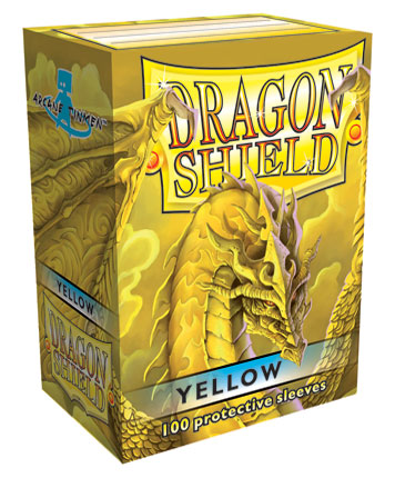 Sleeves: Dragon Shield: Yellow: 100 Sleeves