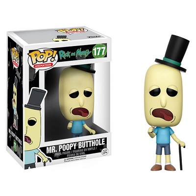 Pop! Animation: Rick and Morty: Mr Poopy Butthole