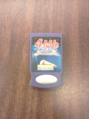 Game Cube Memory Card 4 MB - Used