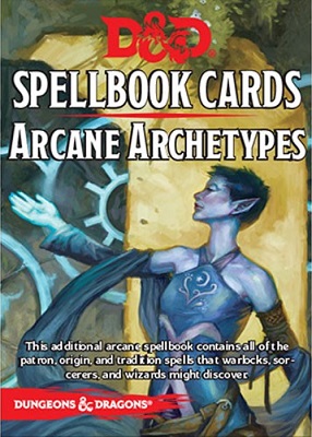 Dungeons and Dragons: Spellbook Cards: Arcane Archetypes