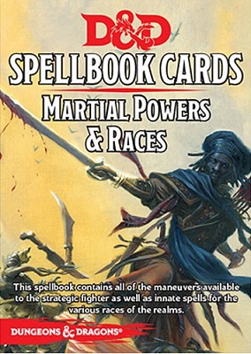 Dungeons and Dragons: Spellbook Cards: Martial Powers and Race
