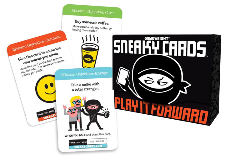 Sneaky Cards: Play it Forward