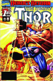 The Mighty Thor: Vol 1 By Dan Jurgens and John Romita Jr - USED