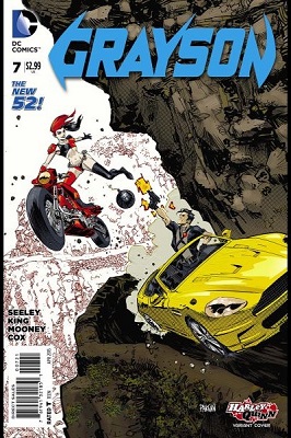 Grayson no. 7 Harley Quinn Cover