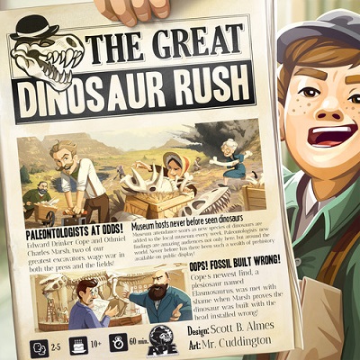 The Great Dinosaur Rush Board Game 