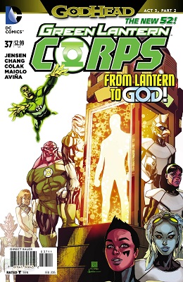 Green Lantern Corps no. 37: Godhead Act 3, Part 2 (New 52)
