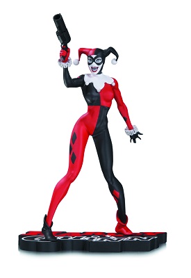 Harley Quinn: Red White and Black Statue (Jim Lee)