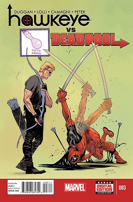 Hawkeye Vs Deadpool no. 3 (3 of 4)