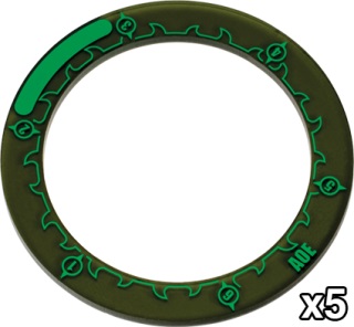 Hordes: Area of Effect Ring Markers - 3 inch: 91086