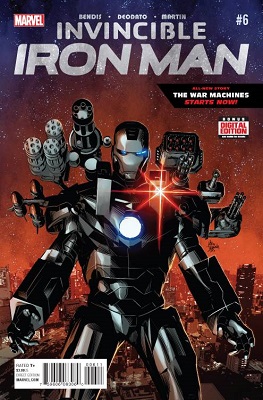 Invincible Iron Man no. 6 (2016 Series)