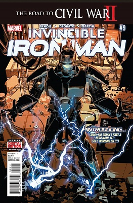 Invincible Iron Man no. 9 (2016 Series)