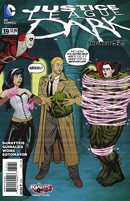 Justice League Dark no. 39 Harley Quinn Cover (New 52)