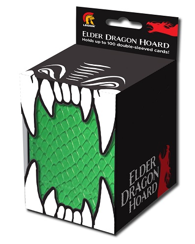 Deck Box: Elder Dragon Hoard: Green: LGNBOX453